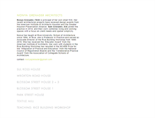 Tablet Screenshot of nonyagrenaderarchitect.com